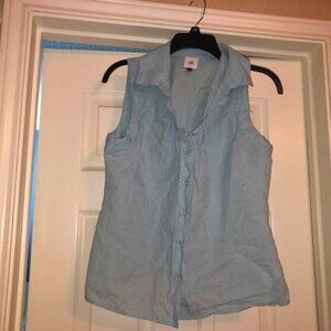 Cabi Shiver Top In Power Blue-Size Small (Brand New/Paid $84 Originally)